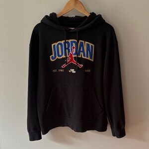 Nike Air Jordan Jumpman Hoodie Black Size Large
